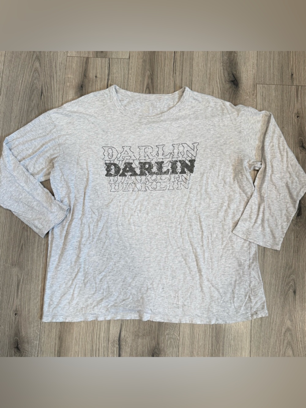Aerie Darlin Cotton Long Sleeve Shirt